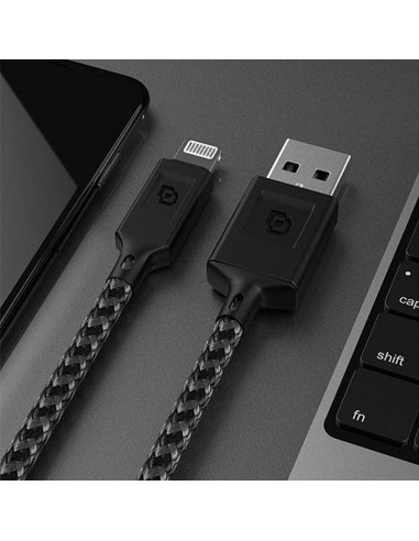 Cable Lightning MFi a USB-A 1.2 Mt  Dusted