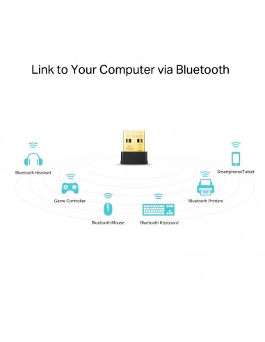 Adaptador USB AC600 Nano Wi-Fi Bluetooth 4.2...