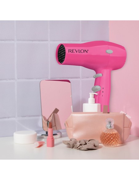 Secador De Pelo Compacto Iónico Pink Revlon