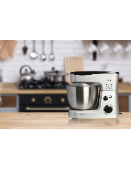 Batidora de pedestal color plata MARCA: IRT
