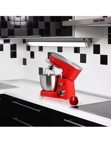Batidora de pedestal Roja