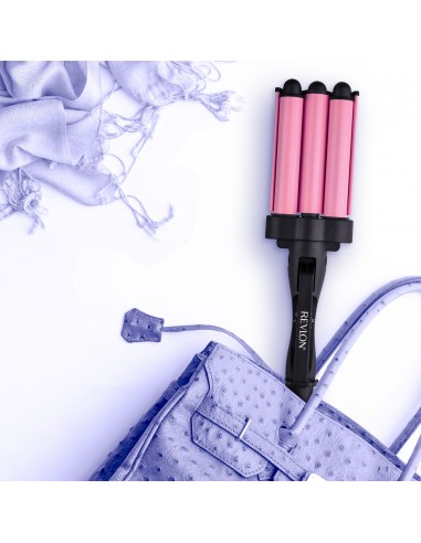 Ondulador Waver Jumbo Revlon Rosa Edición Limitada