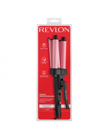 Ondulador Waver Jumbo Revlon Rosa Edición Limitada
