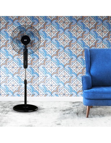 Ventilador 16" Pedestal Negro