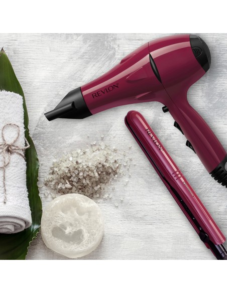 Combo Secador Y Alisador De Viaje Revlon