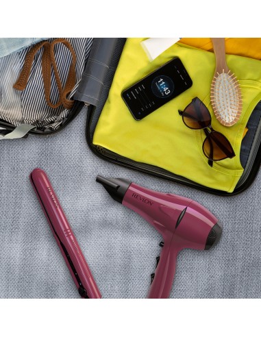 Combo Secador Y Alisador De Viaje Revlon