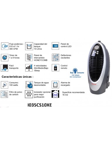 Enfriador de aire CS10XE HONEYWELL