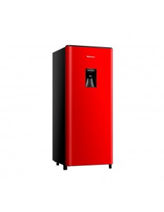 Refrigerador HRO179RD Single Door frost 177Lt Rojo Hisense