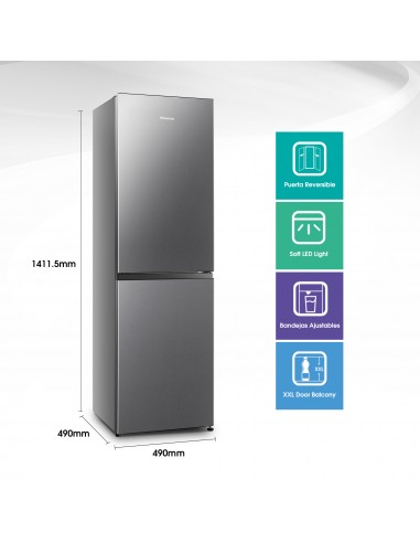 Refrigerador RD22DC Bottom freezer 165L Hisense