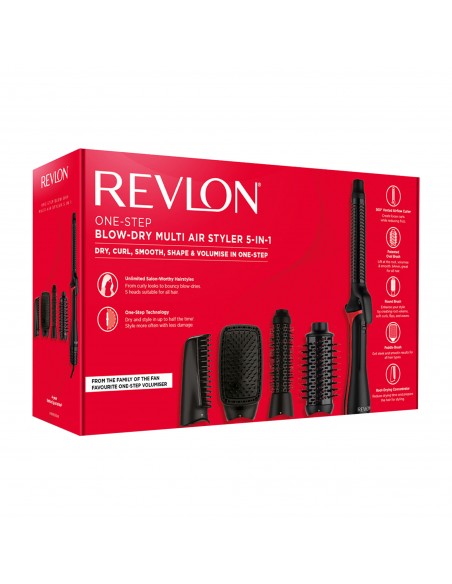 Cepillo OneStep Secador Voluminizador Plus 1200w 5 En 1 Revlon