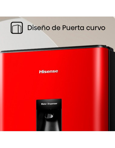 Refrigerador HRO179RD Single Door frost 177Lt...