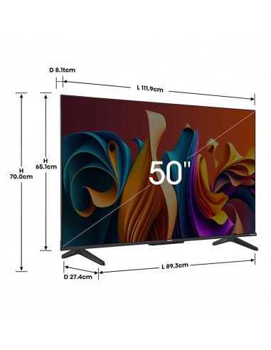 Smart TV QLED 4K UHD 50" Q6N Hisense