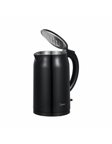 Hervidor 1.7L 1500W Negro Midea
