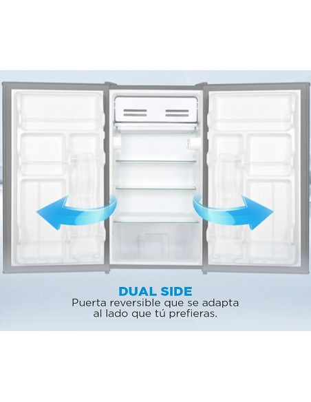 Frigobar MDRD142FGE50 Silver MIDEA