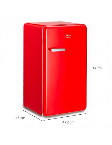 Frigobar MDRD142FGE13 RED MIDEA