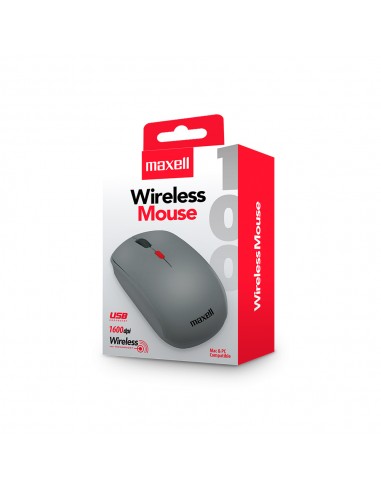 Mouse inalámbrico MOWL-100 gris Maxell