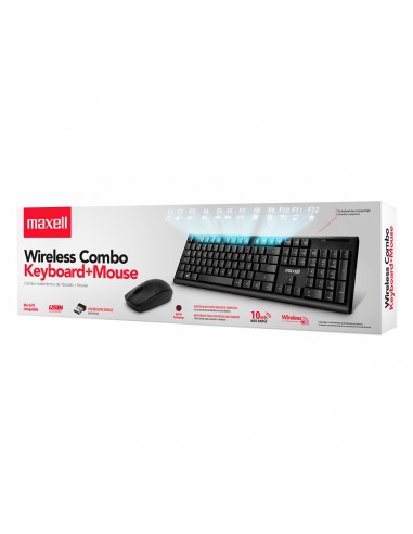 Combo Teclado y Mouse inálambrico WKBC-200 Maxell
