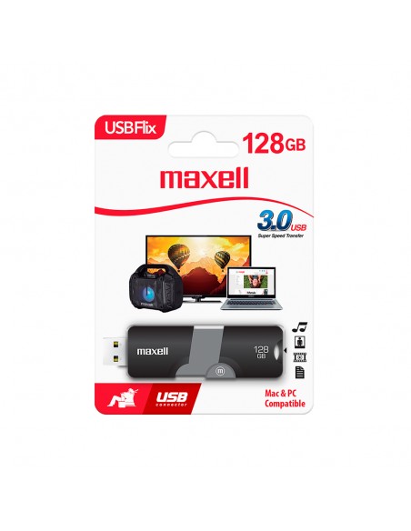 Pendrive Flix 128GB 3.2 Maxell