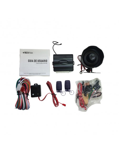 Alarma Automóvil SK01 codigo variable Scytek