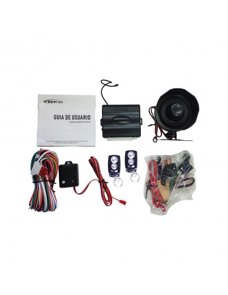 Alarma Automóvil SK02 código variable Scytek