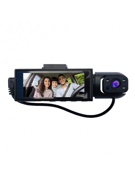 Cámara de grabación doble Frontal e interior Dashcam SK06 Scytek