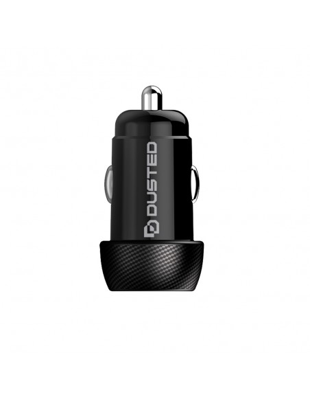 Cargador Dusted DUAL USB Carga rápida 30W para iPhone y Android