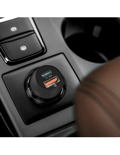 Cargador Dusted DUAL USB Carga rápida 30W para iPhone y...