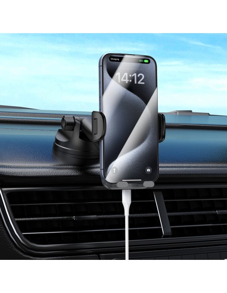 Cargador inalámbrico Robot Dusted para auto