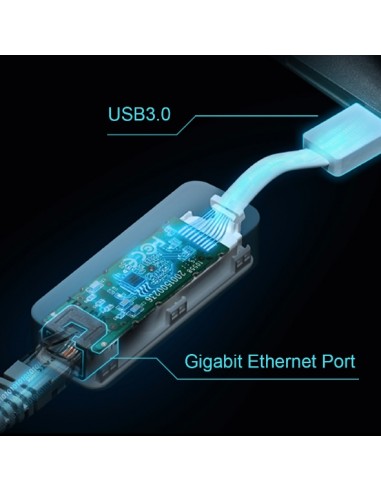 ADAPTADOR DE RED USB 3.0 A ETHERNET GIGABIT UE300