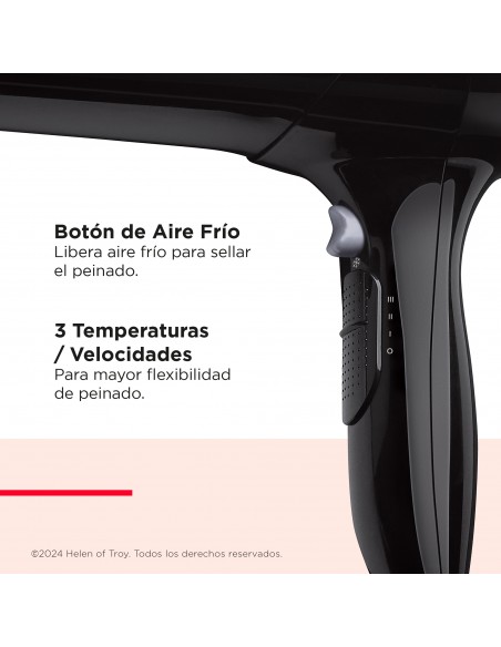 Secador Negro Control Frizz Revlon