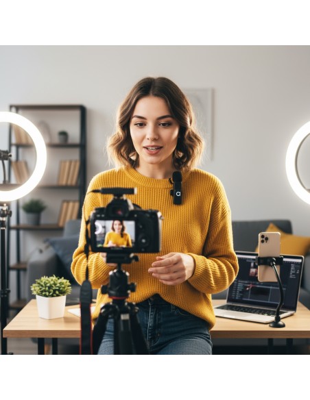 Micrófono inalambrico de solapa Audiolab