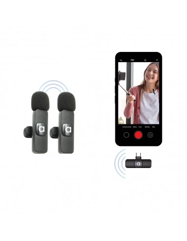 Micrófono inalambrico de solapa Audiolab