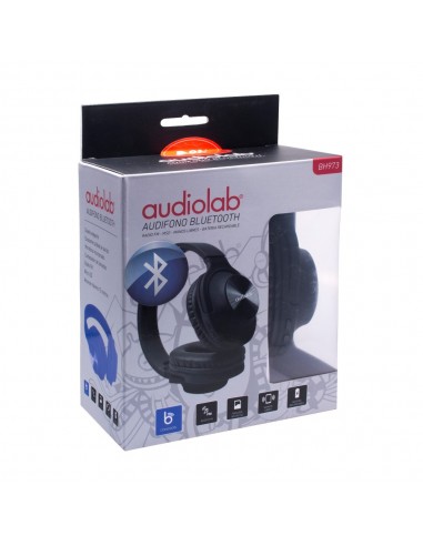 AUDIFONO BLUETOOTH BH973 NEGRO AUDIOLAB