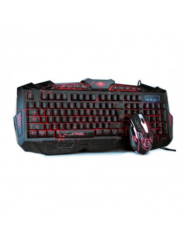 Kit Teclado Gaming Marvo Backlight + Mouse Gaming